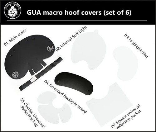 Guage Hoof Cover Universal Flash Diffuser Softbox Speedlight Camera Accessories - Bild 5 von 15