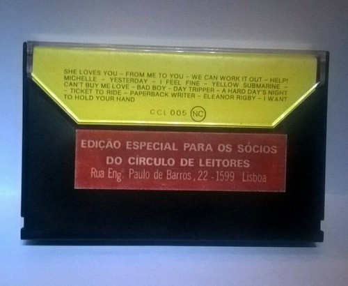 THE BEATLES - A COLLECTION OF OLDIES - POP ROCK PORTUGAL CASSETTE C.LEITORES - Picture 2 of 5
