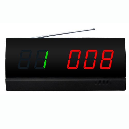 SINGCALL Wireless Calling System Paging 1 APE100 Pager and 1 APE2000 Receiver - Zdjęcie 2 z 7