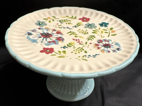 Pioneer Woman Kari Stoneware Mini 6" Cupcake Stand