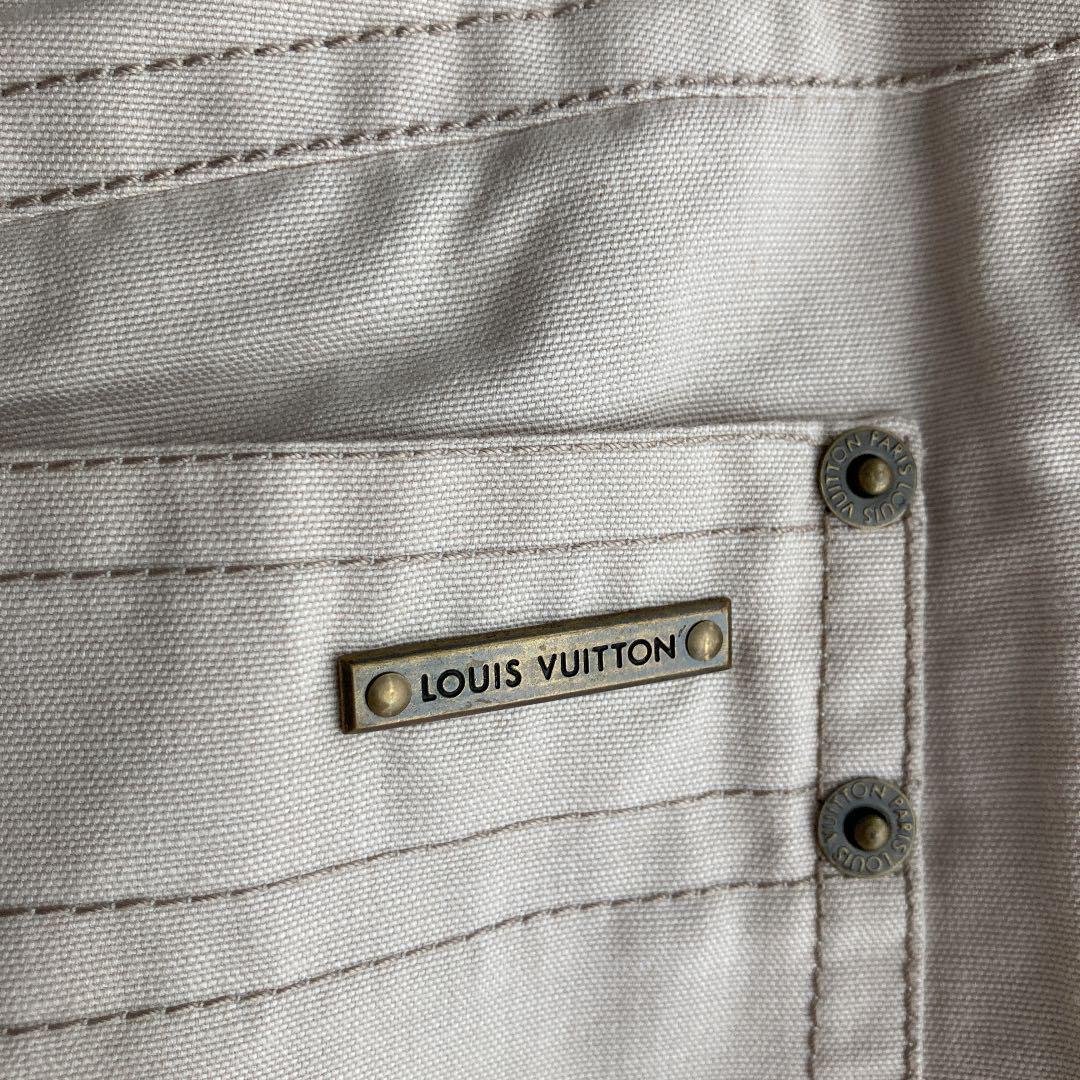 LOUIS VUITTON Straight Denim Pants Jeans 36 Sand beige LOUIS VUITTON Straight Denim Pants Jeans 36 Sand beige