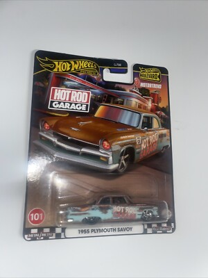 Hot Wheels Premium 2024 HW Boulevard #101 1955 Plymouth Savoy Hot