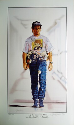 Martin Smith - Ayrton Senna da Silva - Williams F1 - LE No. 244/300 - nur Druck