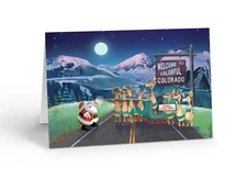 Welcome to Colorado - 18 Christmas Cards and Envelopes - 90018