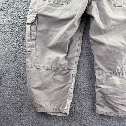 Pantalone Carhartt Donna 10 Beige Capri Crop Force Relaxed Ripstop Media Cargo Usato in ottime condizioni - Foto 11 di 14