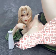 Sexy Adult Anime Statue Figure Drunken Tsunade Home Deco Art Toy No Box