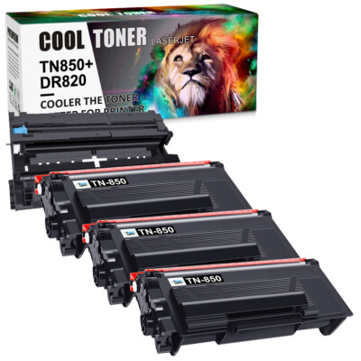 DR820 TN850 Toner Drum Unit for Brother HL-L6200DWT DCP-L5650DN MFC ...