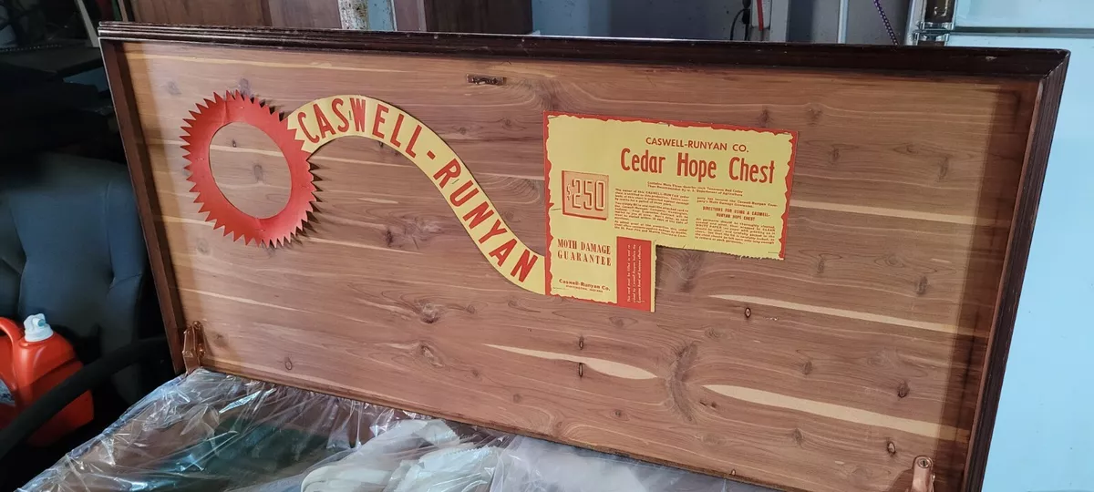 Cedar lined hope chest new arrivals