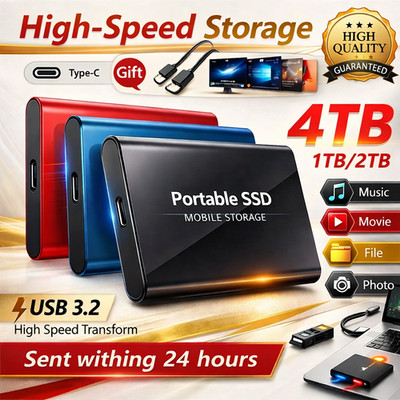 Ultradünne Externe Festplatte 1/16Tb Hochleistungs-Ssd Original-FestplatteProdu