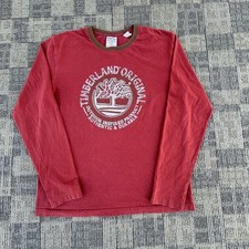 Vtg Timberland Outdoors Long-Sleeve Shirt Mens Medium