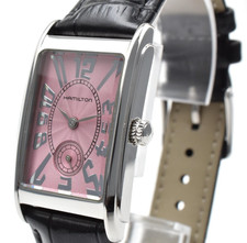 [QUASI COME NUOVO] Hamilton Ardmore H114110 Rosa Piccolo Secondo 23mm Orologio Quarzo Unsex