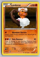 Landorus 74/101 Holo Rare Noble Victories Pokemon Holo Moderately Played on eBay
