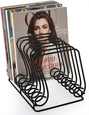 Vinyl Record Holder, 9 Section Wire Record Storage, Hold up to 30 LP, Eighth Not