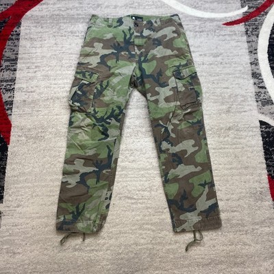 Nike SB Ripstop Flex Camo Cargo Pants 34 Green Fatigue 34x30 Skater Y2K 90s Mens | eBay