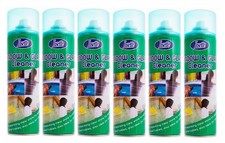 6 x Window Glass & Mirror Cleaner 500ml Spray Foam Mousse Joblot Job Lot