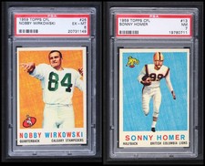 1959 Topps CFL Near Complete Set 6 - EX/MT 7211236 (65 / 88 cards)