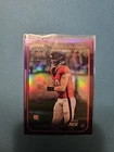 2024 Topps Chrome - Bo Nix #206 Purple Refractor /275 Rookie
