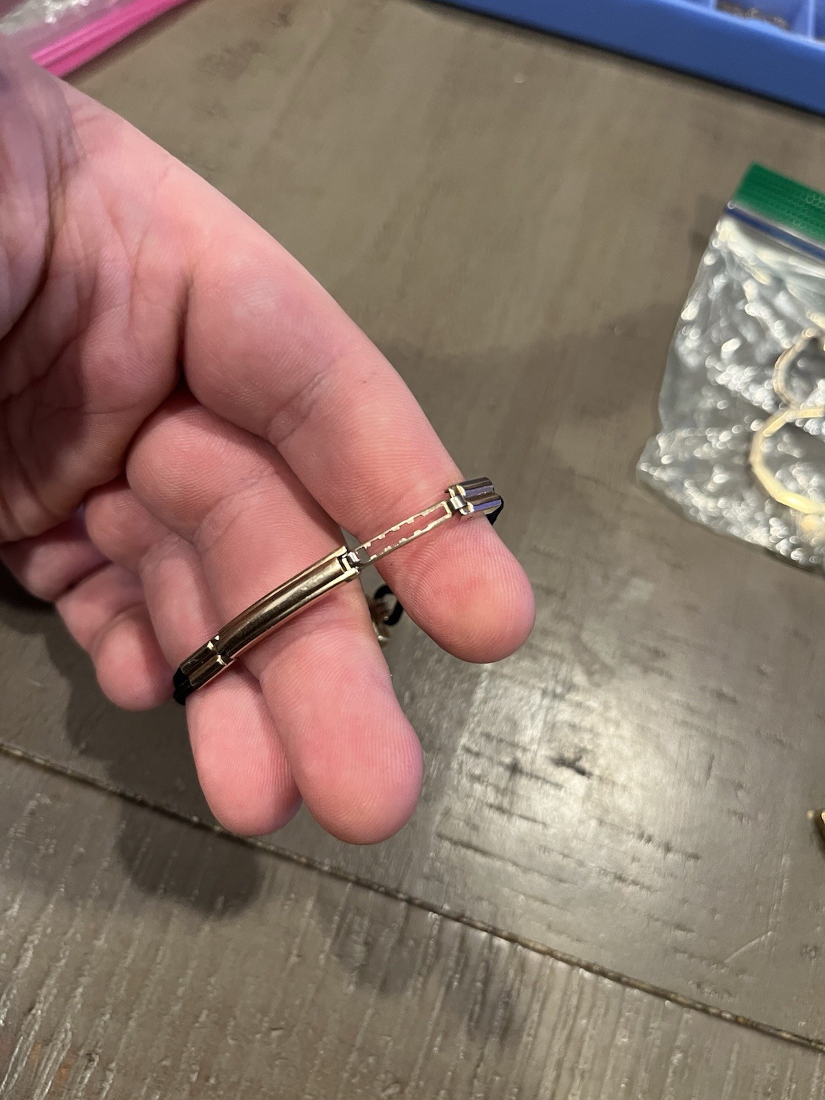 Elgin Rectangular Gold Filled Mechanical Women's … - image 7