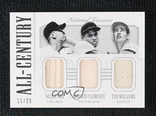 2015 National Treasures 11/25 Nellie Fox Roberto Clemente Ted Williams HOF g2u