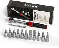 Hairich DrehmomentschlüSsel Set 1/4 Zoll 1-25Nm 13-Teilig 72 ZäHne Inkl.