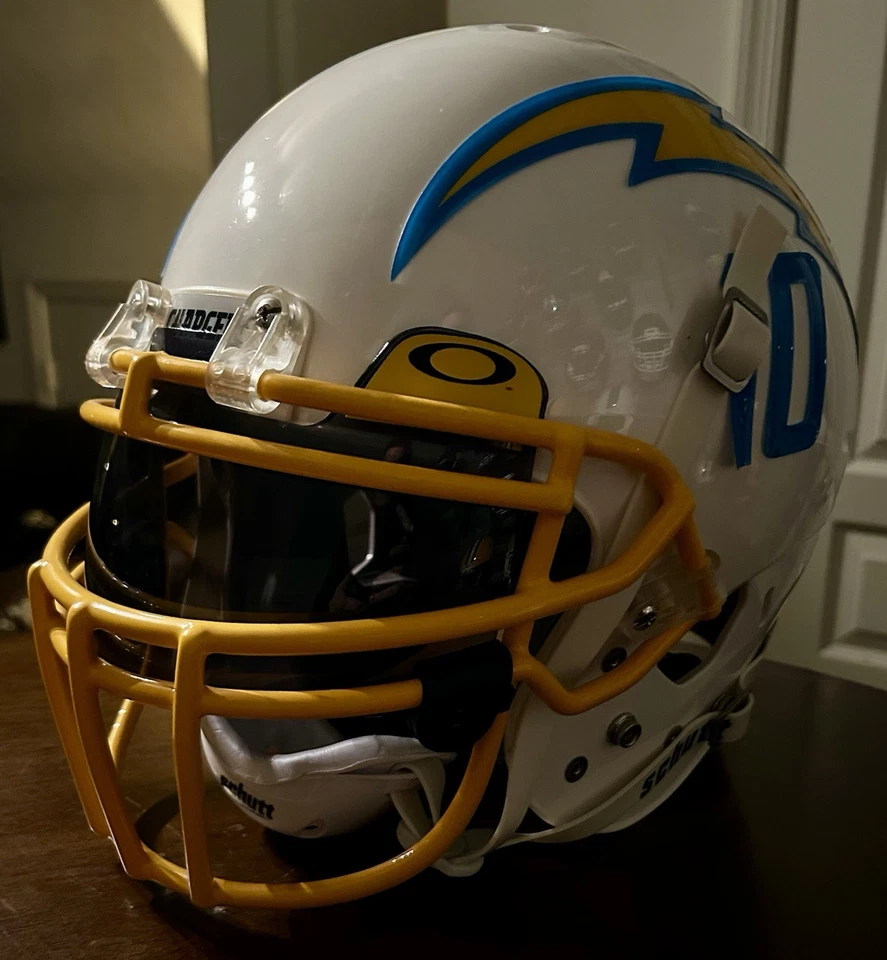 New Full Size Authentic LA Chargers Schutt Air XP Football Helmet Adult L - Image 2 of 4