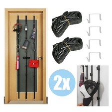 16 Hooks Baseball Cap Hat Rack Wall Door Hanger Holder Storage Organizer