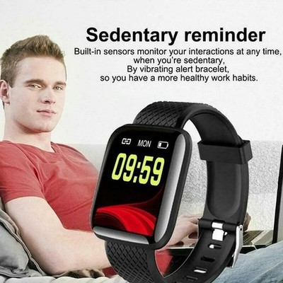 1 3 Zoll Smartwatch IP67 Wasserdicht 116 Plus Smartwatch Für Sport