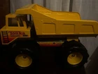 Tonka Turbo-Diesel Vintage Pressed Steel Yellow Dump Truck Toy
