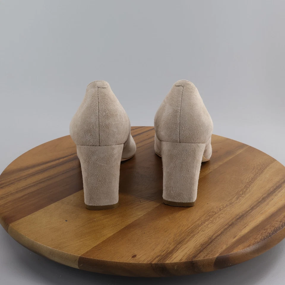 Zapatos de vestir Marc Fisher LTD para mujer talla 8,5 M de cuero nude punta puntiaguda Foto 4 de 4