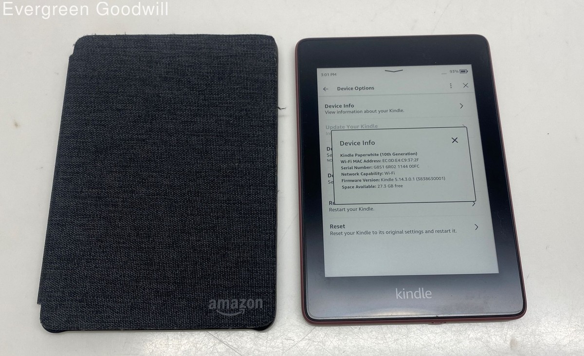 格安 Amazon Kindle PQ94WIF 32GB Amazon.com: Amazon Kindle Paperwhite Signature Edition 32GB