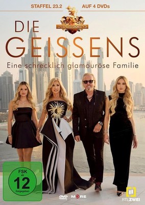 4 DVDs * DIE GEISSENS EINE SCHRECKLICH GLAMOURÖSE FAMILIE - STAFFEL 23.2 # NEU &