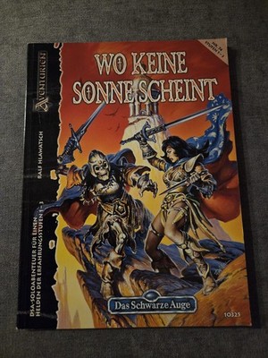 Das Schwarze Auge   Wo keine Sonne scheint   Solo-Abenteuer Nr. 74