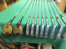 Wilson Patty Berg Club Set, 3 4 Woods 3-9 Irons Putter, Nice Collectable Set