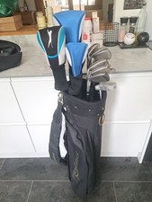 SUPERB FULL SET OF MENS SLAZENGER F.A.S.T HYBRID GOLF CLUBS, RIGHT HANDED FAST