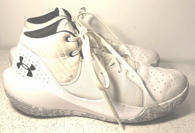 Under Armour Jet 21 Basketball Shoes Summit White Mens8