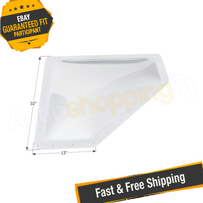 Icon 01869 32'' x 13'' White NSL2810 RV Skylight