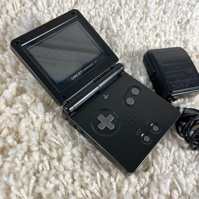 Nintendo Gameboy Advance GBA SP Onyx Black Handheld System Console
