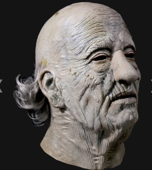 TCM Grandpa Mask 1974 Trick or Treat Studios Horror Collectible - Image 2 of 3