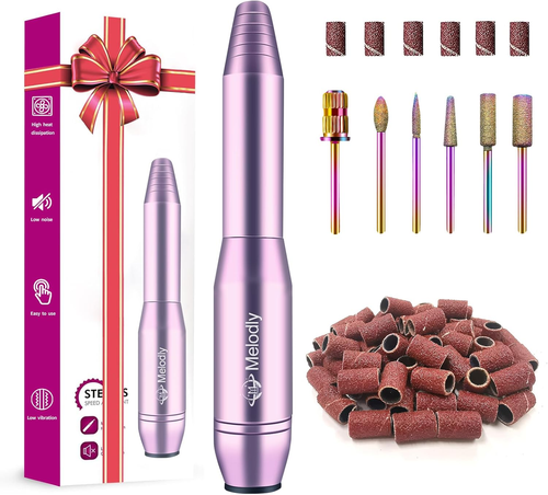 Melodybetty Electric Nail Drill, Professional Acrylic Nail Drills Machine for Ge - Picture 8 of 12