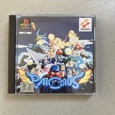 Parodius ps1 game Sony PlayStation 1, 1994  rare pal 