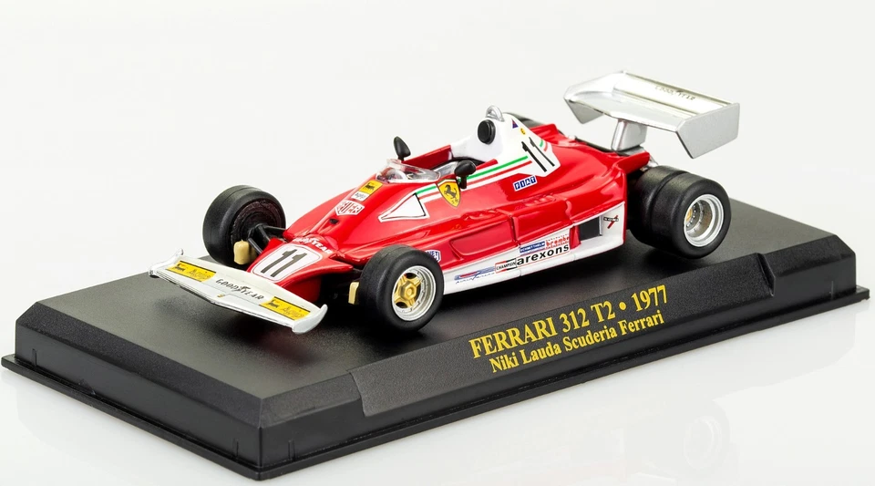 Ferrari 312 T2 6 Ruote Niki Lauda 1977 scala 1:43 Scuderia Ferrari Formula1 N°11 - Immagine 3 di 4