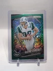 2025 Panini Prizm Football Green Shimmer Wayne Chrebet #295