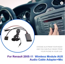 Car Bluetooth Module Adapter – Handsfree Wireless Audio for Renault Radio
