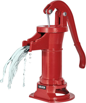 Cast Iron Hand Pitcher Pump 25FT Lift 1-1/4'' NPT Antique Manual Water Well