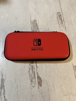 Nintendo Hard Shell Padded Carrying Case for Nintendo Switch, Red/Black