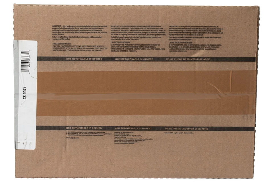 Fel-Pro Lower Engine Conversion Gasket Set Fit 2005-07 Chevrolet Equinox CS 9071 - Image 4 of 4