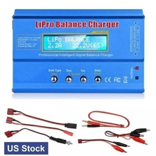 B6 LiPo Smart Battery Balance Charger Discharger iMAX 80W For RC NiMH LiFe NiCd