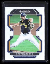 Steven Zobac 2022 Prizm Silver Rookie Prospect # California Golden Bears B012