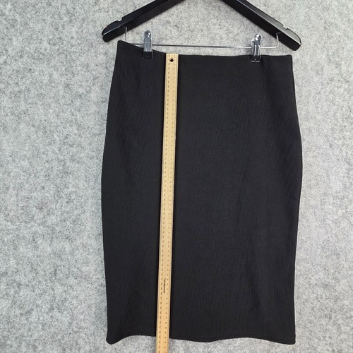 Miss Valley Skirt Womens Large Black Straight Pencil Stretch 13019 - Bild 5 von 9