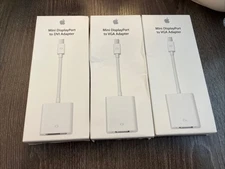 NEW Genuine Apple Mini DisplayPort to DVI Adapter White MB570LL/B A1305 Lot